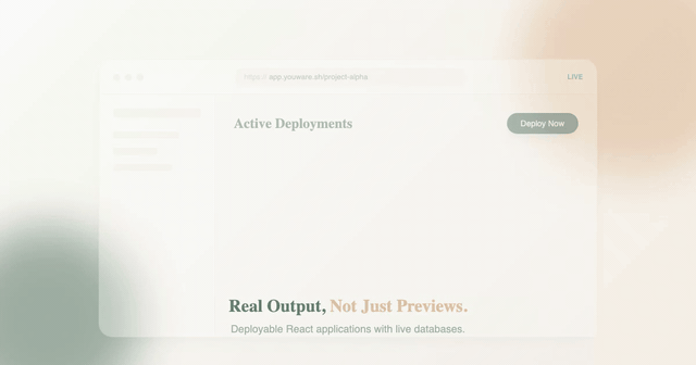 Real Output, Not Just Previews feature illustration