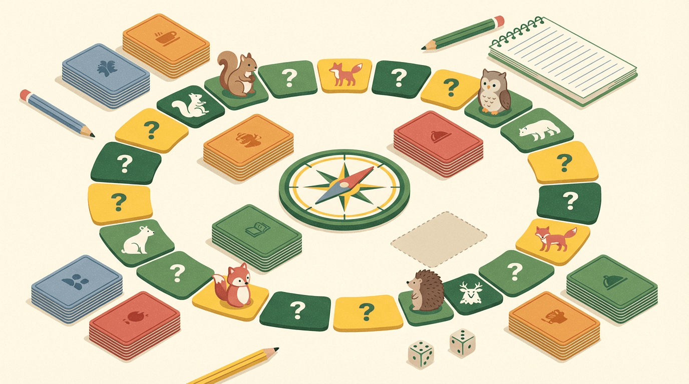 Jogo de tabuleiro de perguntas com categorias personalizadas e pontuação