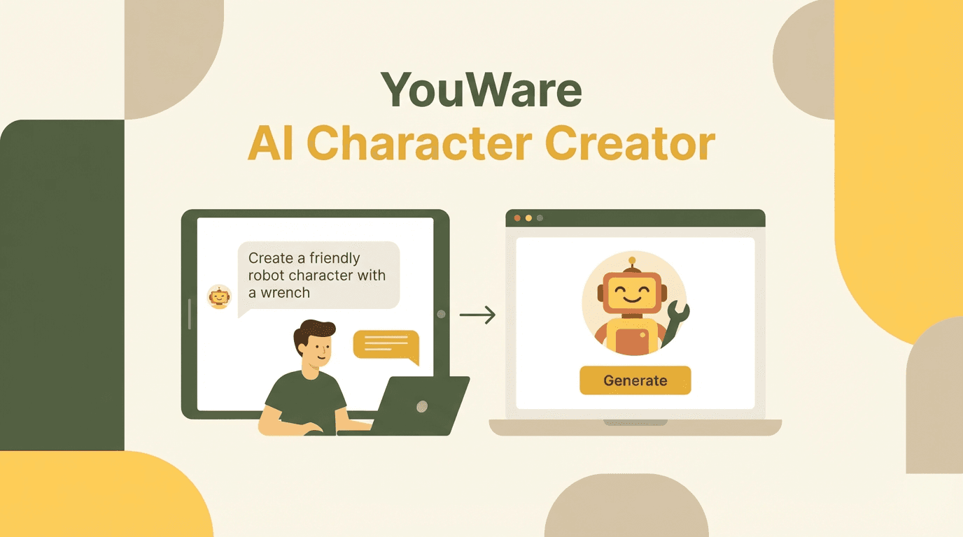 Creador de personajes con IA — Crea cualquier personaje