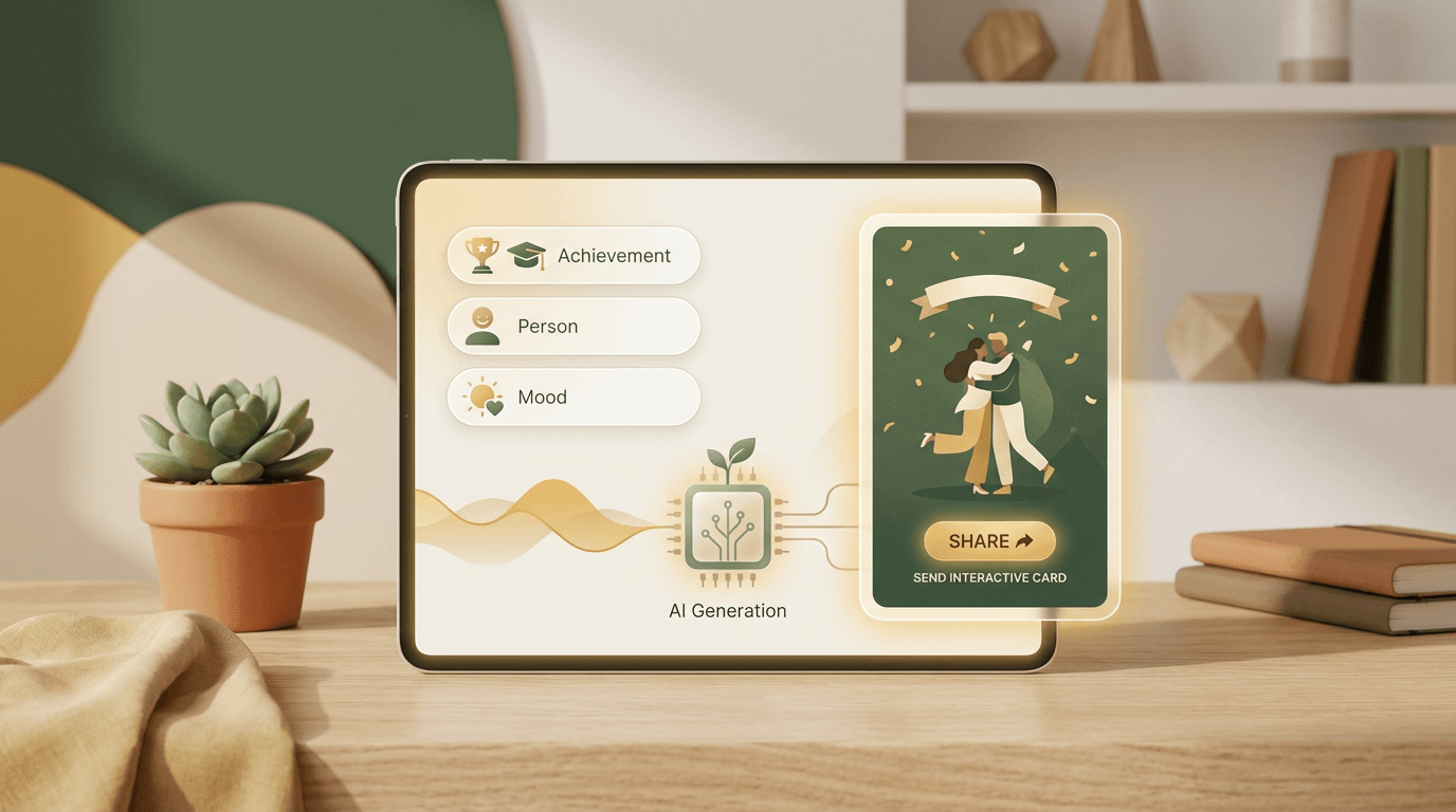 AI Congratulations Card Maker