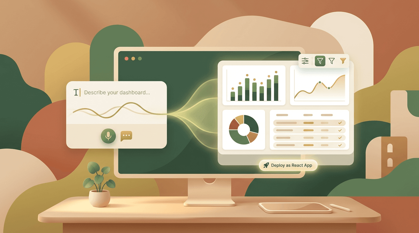 Generate Working Data Dashboards with AI