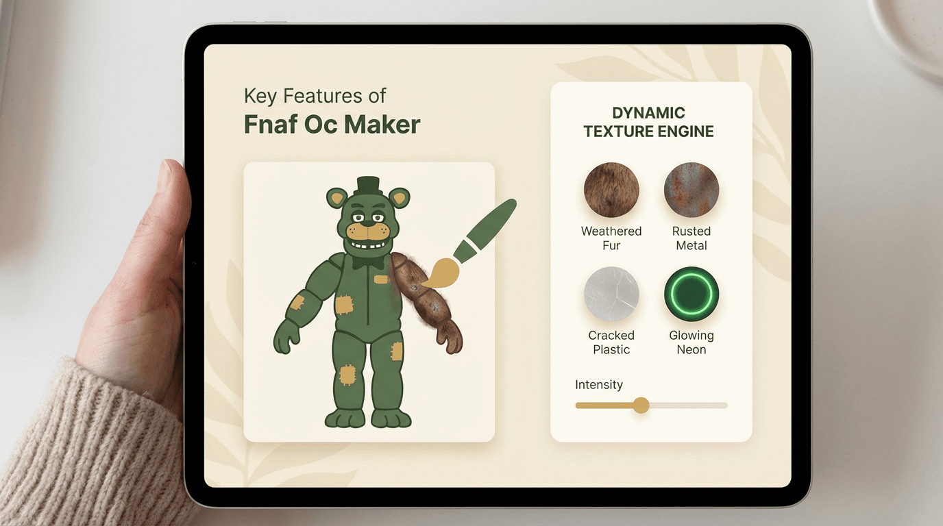 Fnaf OC Maker: Design Your Custom Animatronic Online
