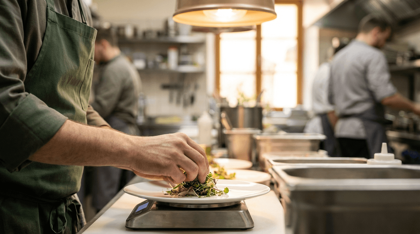Calculadora de costeo de recetas para platillos del menú del restaurante