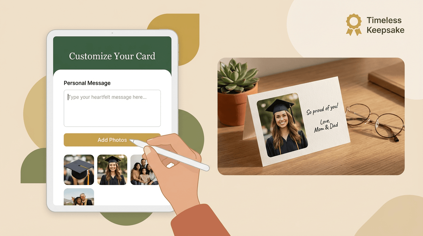 grad card creator Congrats Grad, Graduation Themed DIY Card Making Kit, graduation craft –  Crop-A-Latte main image 0