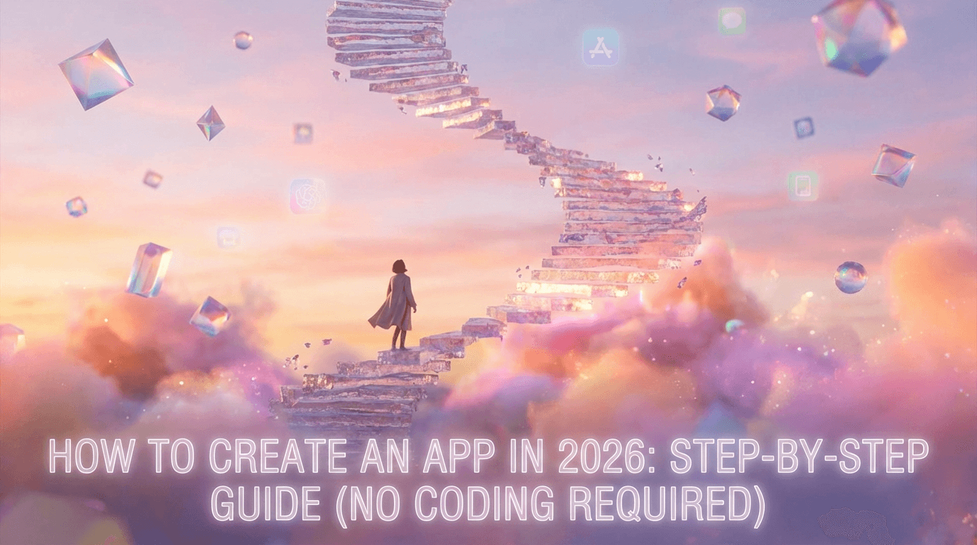 How to Create an App in 2026 (Step-by-Step Guide)
