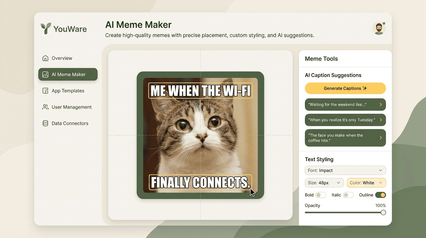AI Meme Maker Create Share Memes Free YouWare