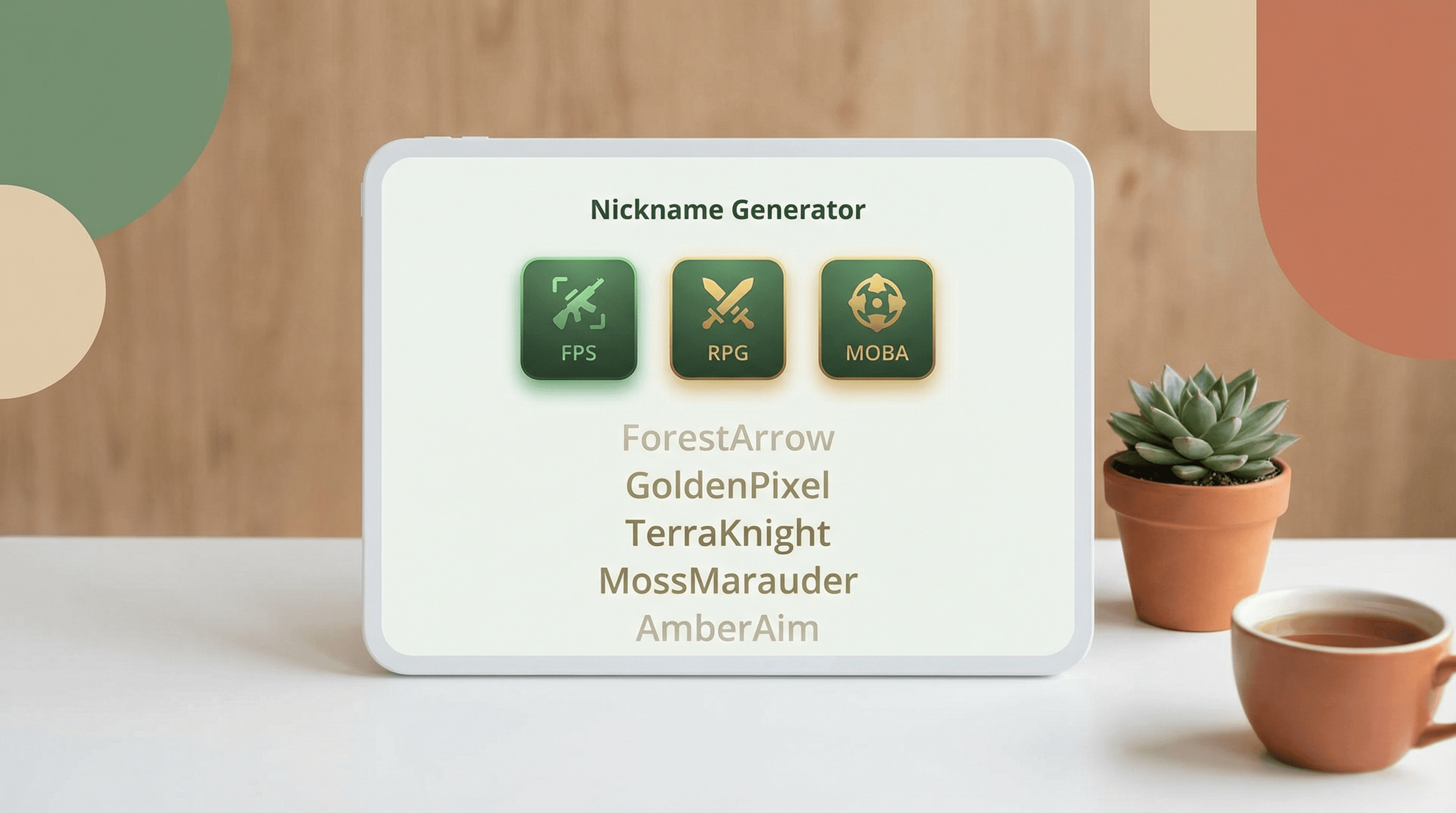 Nickname Generator For Games: Build Your Custom Tool