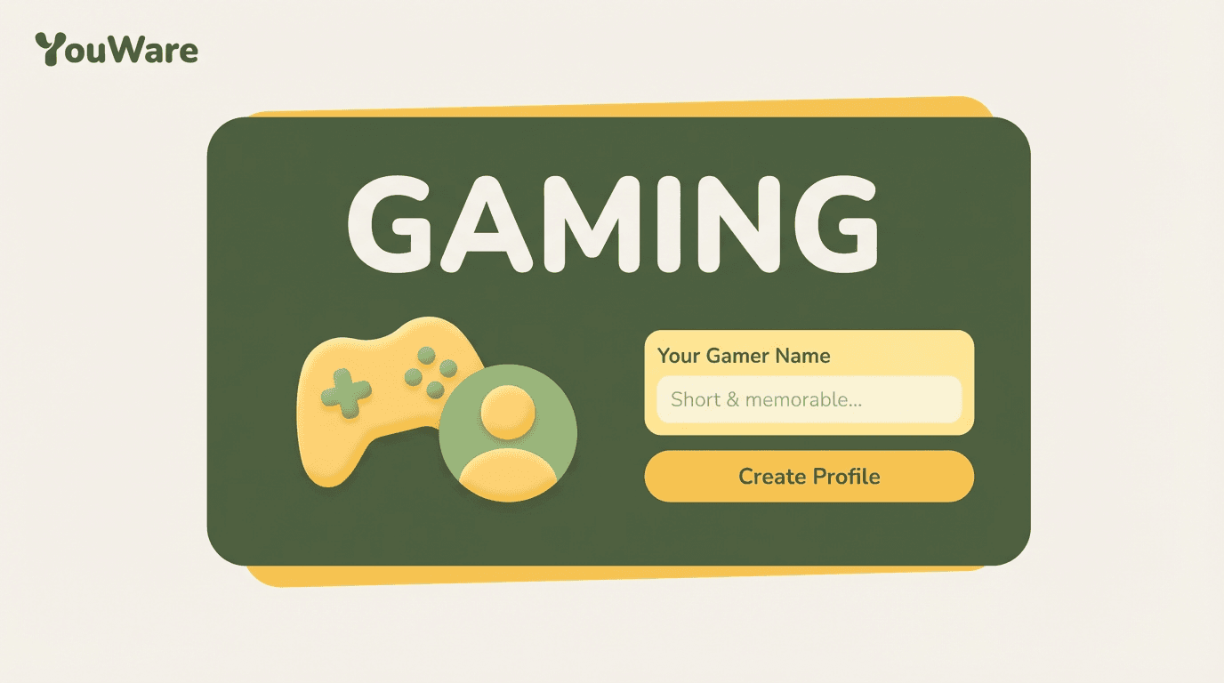 Gaming style nickname generator