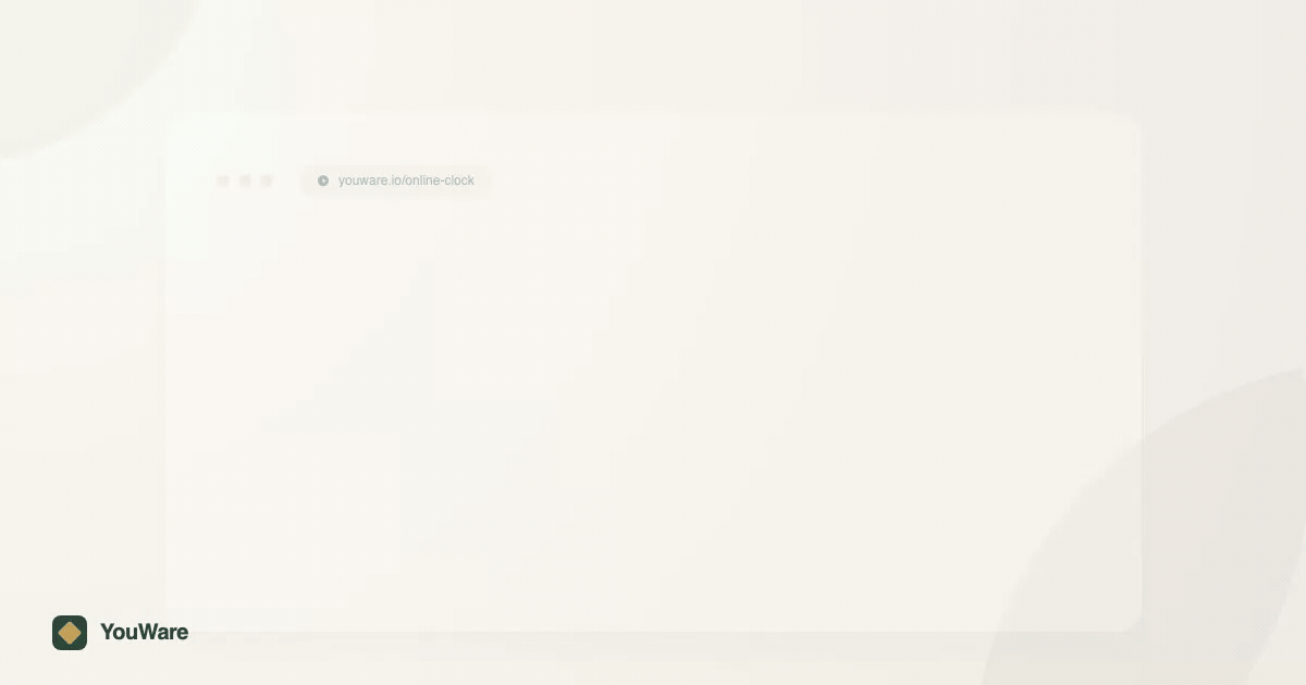 See the current time instantly feature illustration