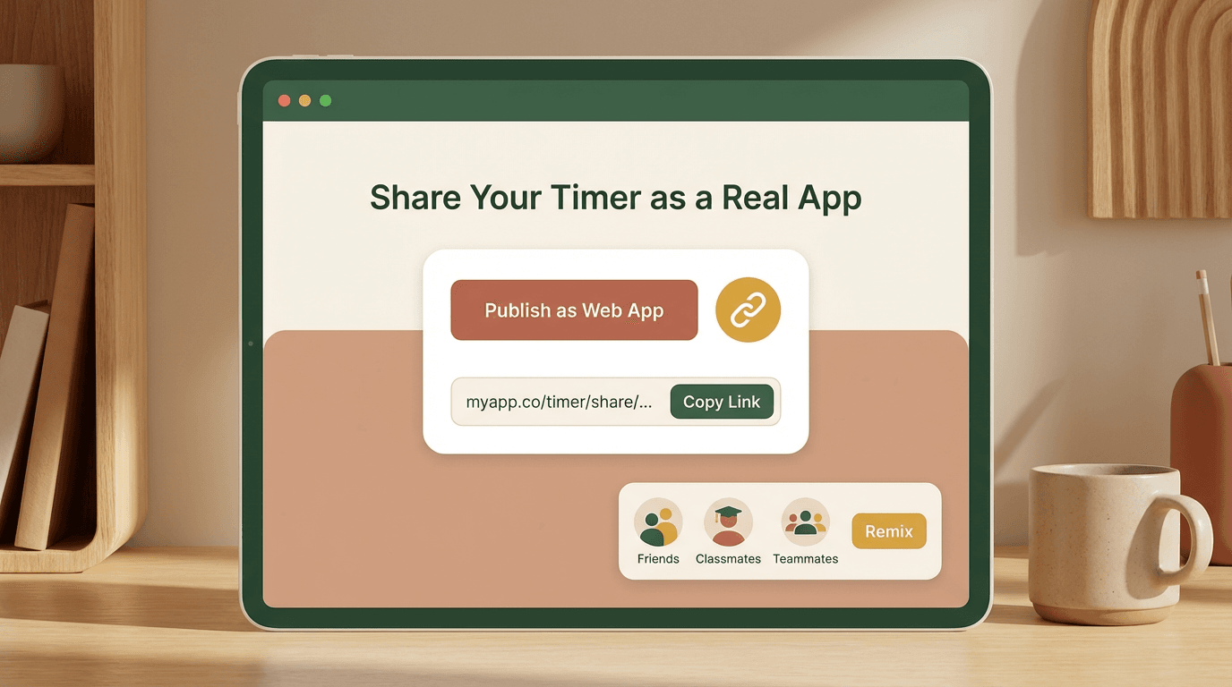 Share It as a Real App feature illustration