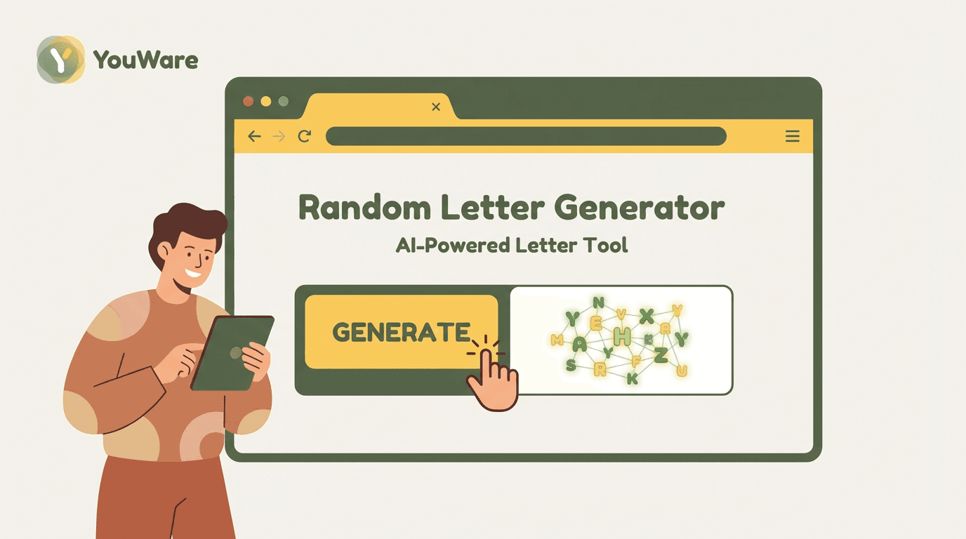 Random Letter Generator — AI-Powered | YouWare