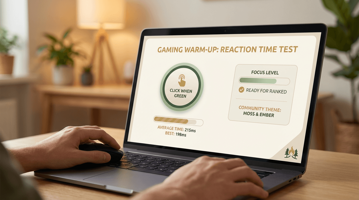 Reaction Time Test — How Fast Are Your Reflexes?