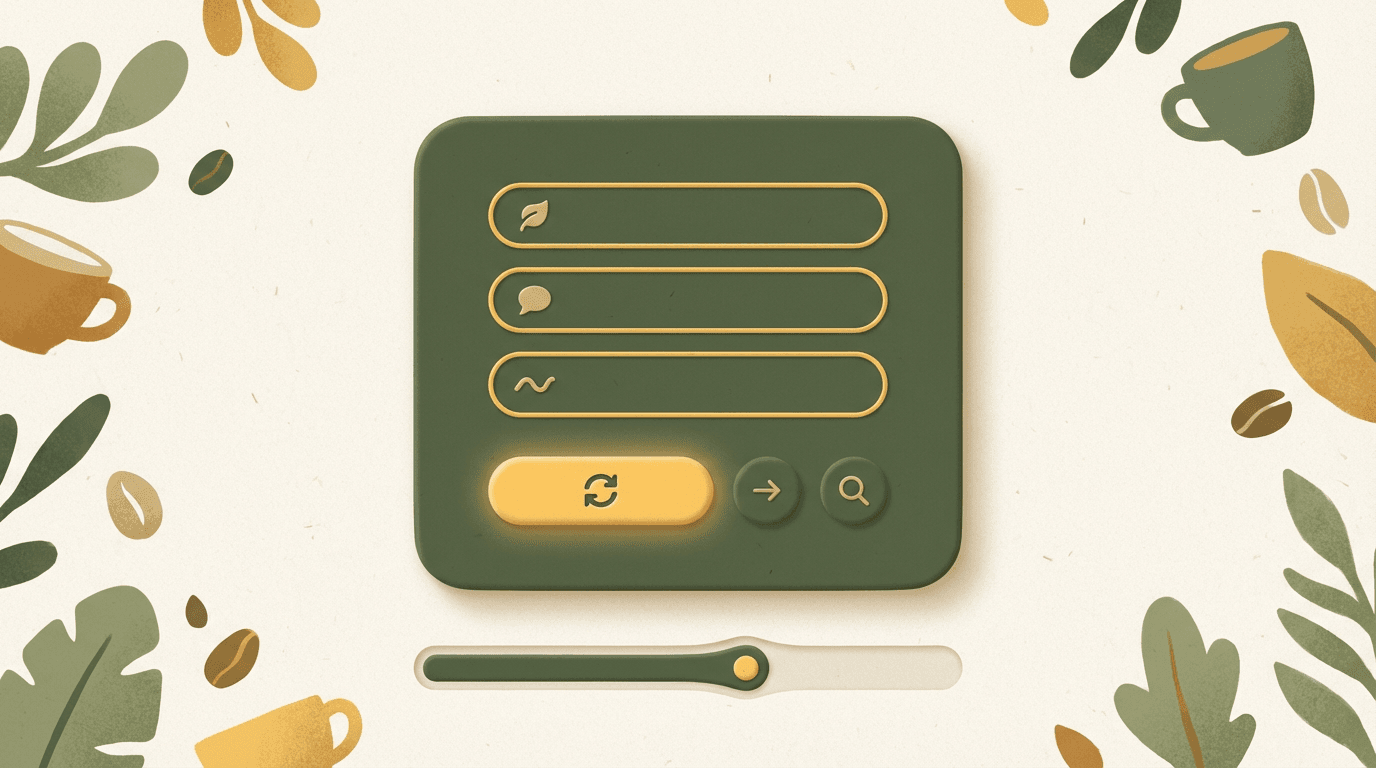 Step 3: Refine or explore alternatives interface