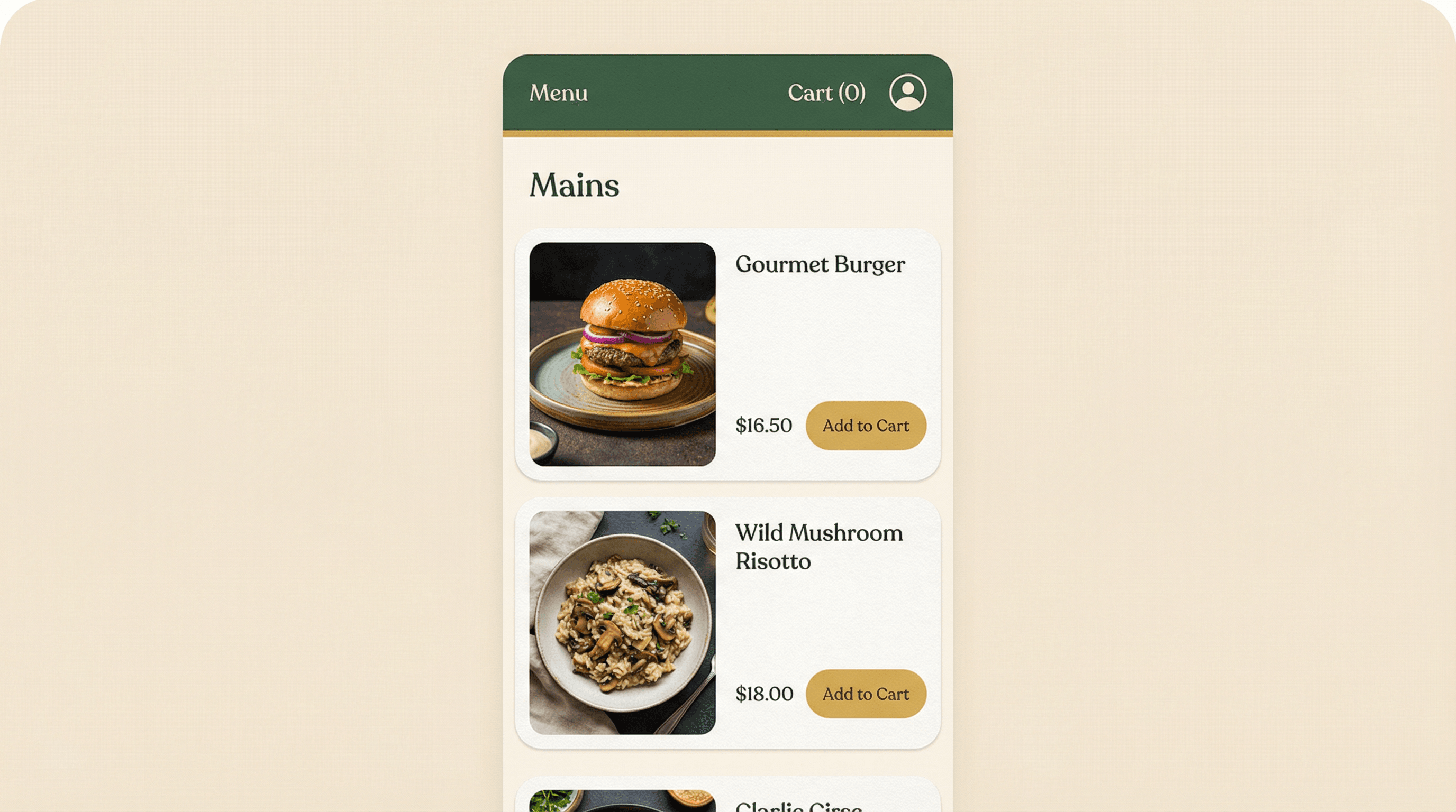 Cardápio online e sistema de pedidos para restaurantes