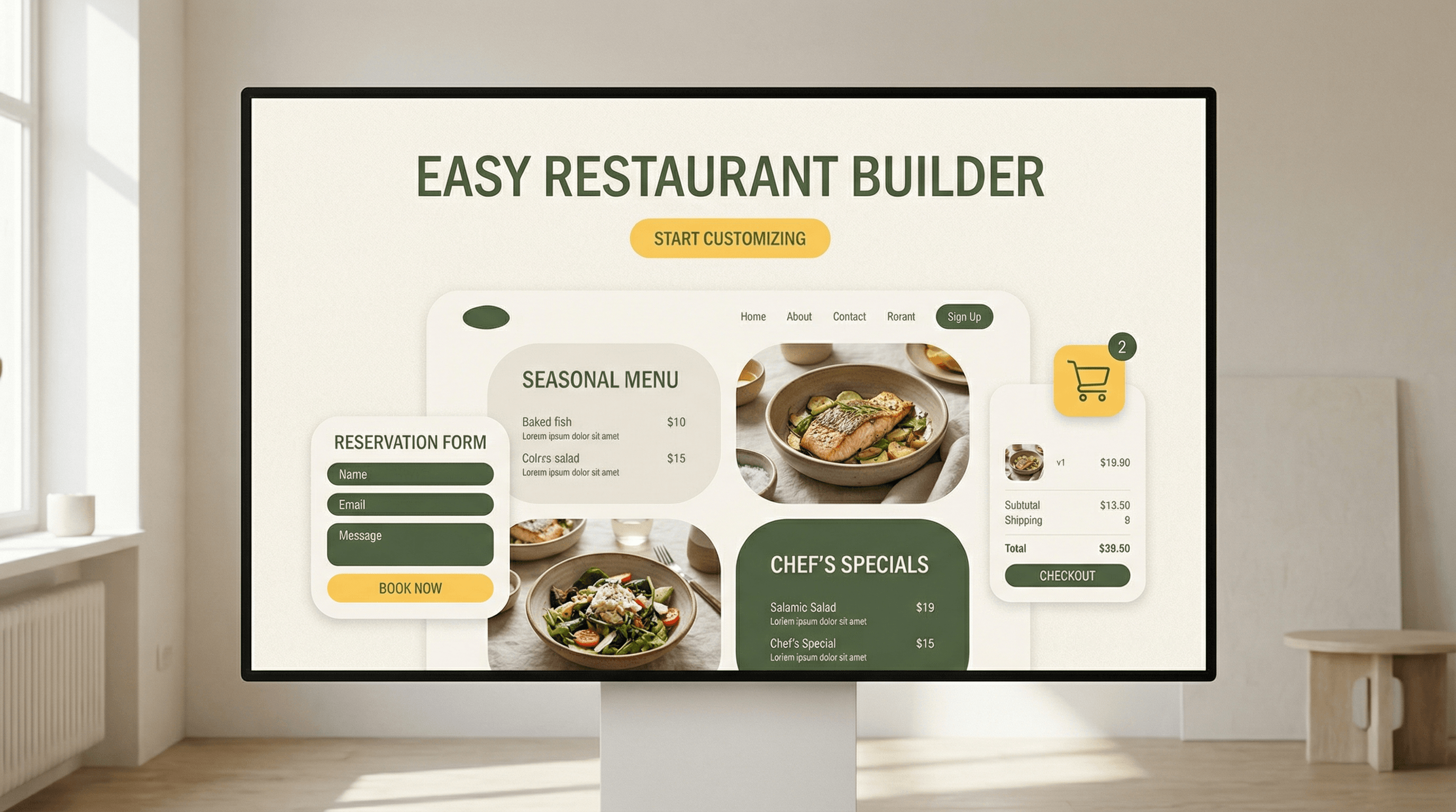Restaurant Website Builder: Build Your Food Service Site with AI