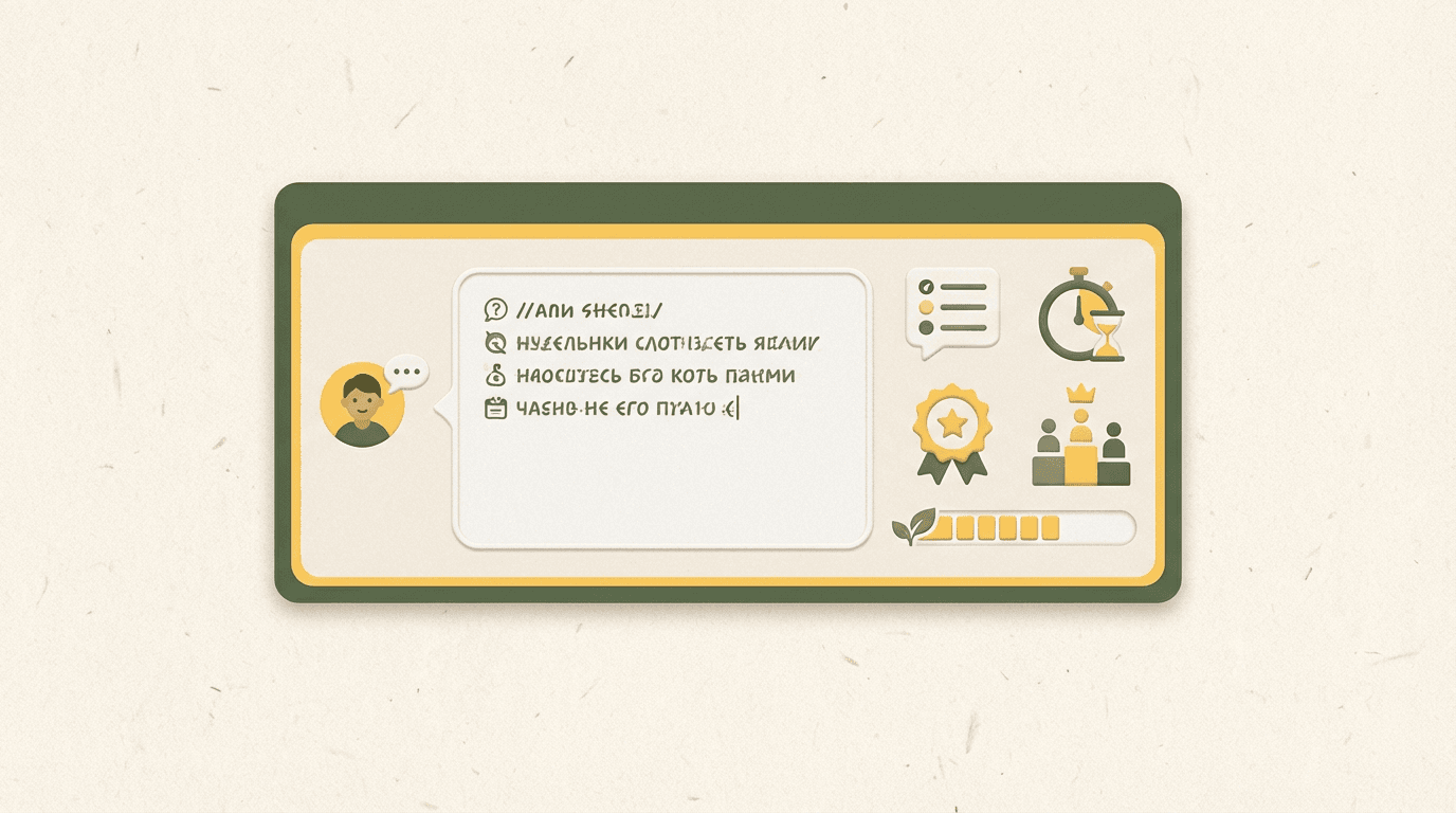 Step 1: Describe Your Game interface