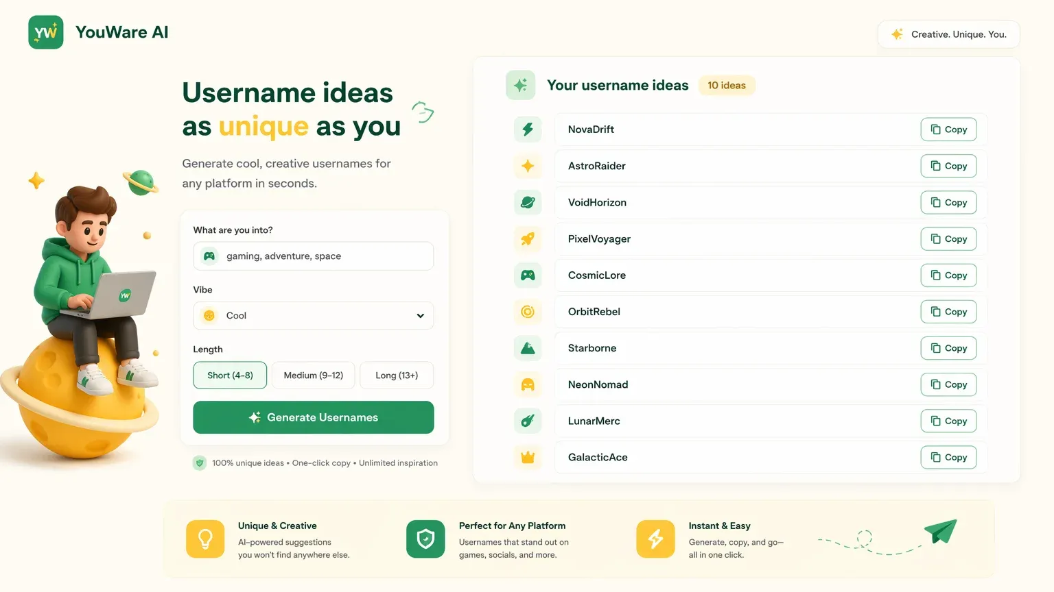 YouWare username — fs-ideas