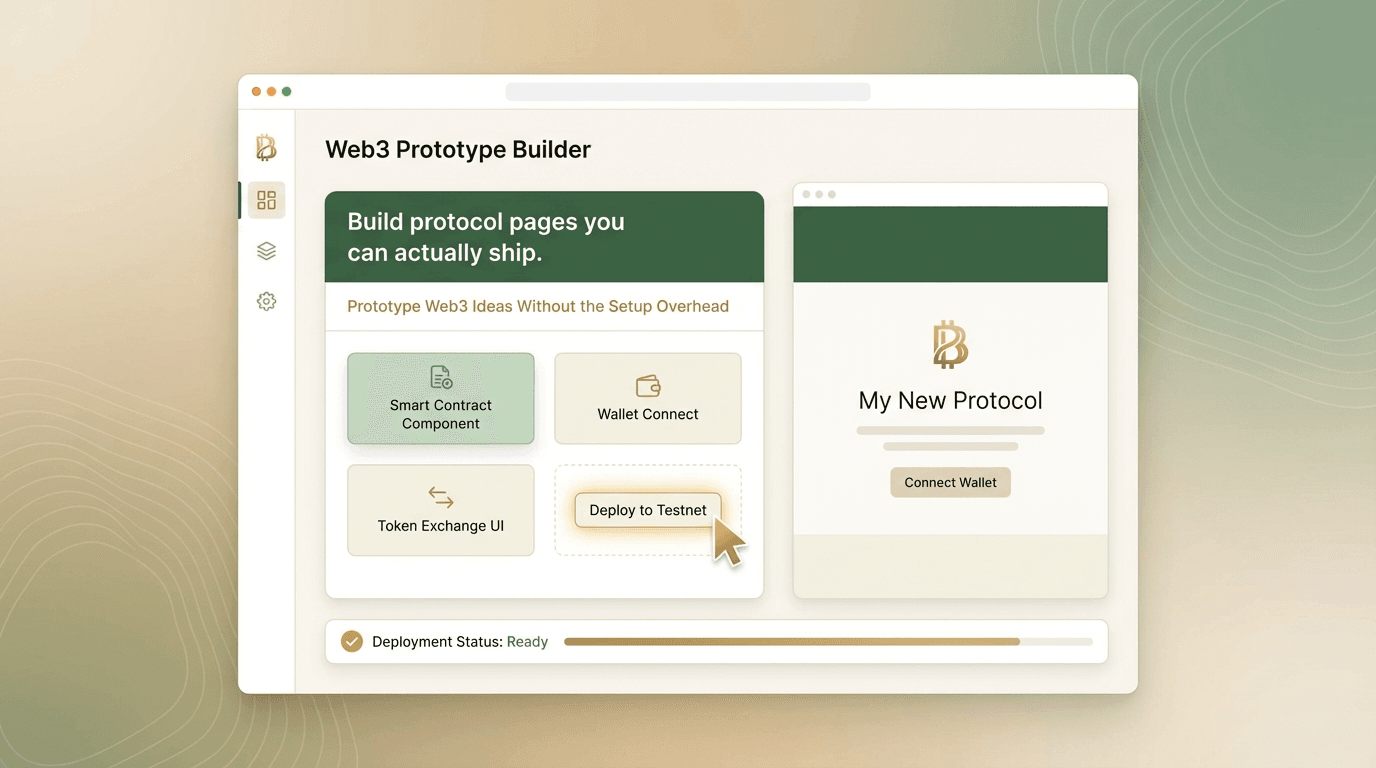 Build protocol pages you can actually ship feature illustration