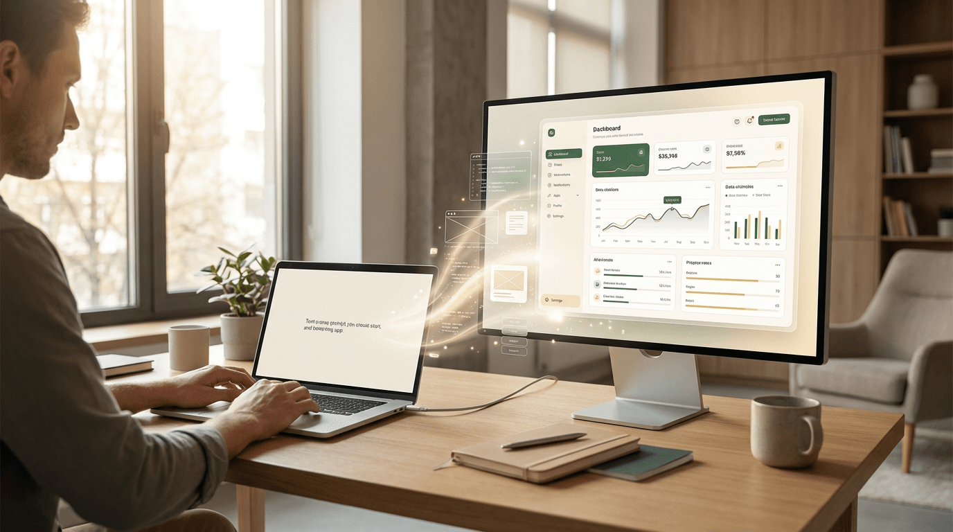 Web App Builder That Turns Your Idea into a Working App